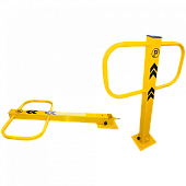 Столбик барьер парковочный откидной анкерный 750 мм 