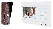 Видеодомофон LILU-403E и вызывная панель домофон комплект 4,3 дюйма
