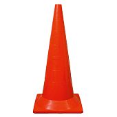 Конус сигнальный дорожный КС-3.2 750 мм без полос с утяжелителем