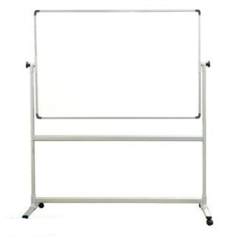 Маркерная магнитная доска 90х60 см 60х90 см на подставке передвижная на колёсиках колёсах на ножках 