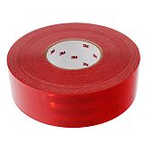 Светоотражающая микропризматическая лента 3М для маркировки Красная